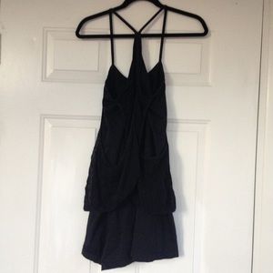 Black layered Crossley Dress